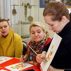Фото з майстер-класу «Петриківський розпис», Наталія Морозова