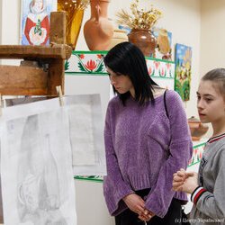 Відкриття виставки «Кольорове коло», 16 січня 2019 р.