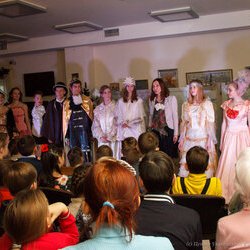 Фото з вистави «Попелюшка і новорічні дива», Театр Юного Актора. 18.12.2016 р.