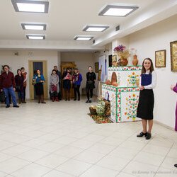 Відкриття виставки «…ЯК СОНЦЕ ЗАСТИГЛО У РАМІ», 9 лютого 2018 р.