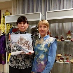 Фото з майтер-класу з вовняного живопису від Світлани Тимофєєвої