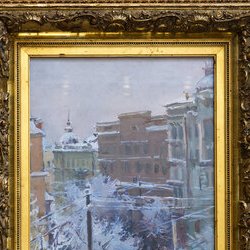 Автор: І.Н. Штільман, Виставка живопису «Зима у вікні», 15 - 30.01.2019 р.