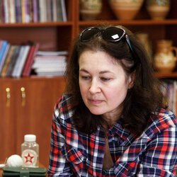Фото з майстер-класу із в'язання «Ця загадкова клітинка…», Наталія Дмитренко