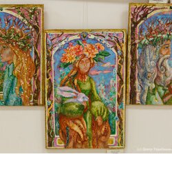 Автор: Міла Басс, Виставка «Гра в асоціації», 25.05 - 16.06.2018 р.
