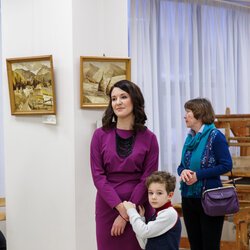 Відкриття виставки «…ЯК СОНЦЕ ЗАСТИГЛО У РАМІ», 9 лютого 2018 р.