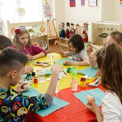 Фото з майстер-класу із виготовлення сувеніру-магніту «Писанка», Анастасія Горобець