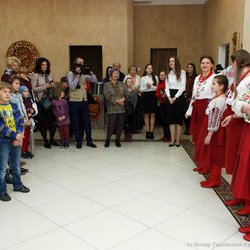 Відкриття виставки «Сонячний Великдень-2017», 8 квітня 2017 року