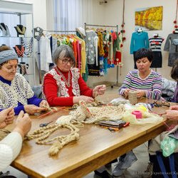 Фото з майстер-класу «Початковий урок в техніці макраме», Надія Розгон