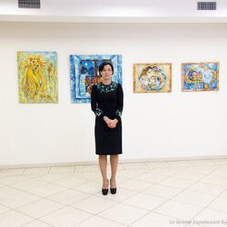 Світлана Долеско на відкритті виставки « Свято Врожаю-2016 », 3 листопада 2016 р.