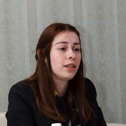 Євгенія Кушнір на Науковій конференції «Актуальні проблеми музейної та пам'яткоохоронної діяльності»
