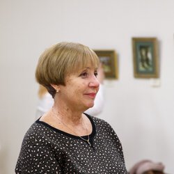 Відкриття виставки «Вишитий живопис Лідії Гончарук», 7 лютого 2018 р.