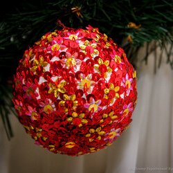 Майстер: Тетяна Стоян. VI Свято Новорічної Іграшки, 3 - 30.12.2016 р.