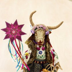 Майстри: Оксана Ягодка та Світлана Вавілова. VI Свято Новорічної Іграшки, 3 - 30.12.2016 р.