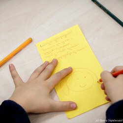 Фото з майстер-класу зі створення листівок-щасливок