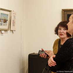 Відкриття виставки «Вишитий живопис Лідії Гончарук» в Музеї Гетьманства, 10 грудня 2018 р.