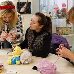 Фото з майстер-класу із в'язання гачком м'якої іграшки «Умка-Тед», Таміла Алексик