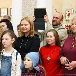 Відкриття виставки «Сонячний Великдень-2017», 8 квітня 2017 року