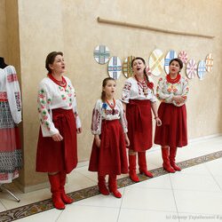Відкриття виставки «Сонячний Великдень-2017», 8 квітня 2017 року