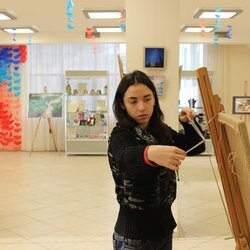 Фото з майстер-класу зі створення браслету «Талісман», Ліна Вадіс