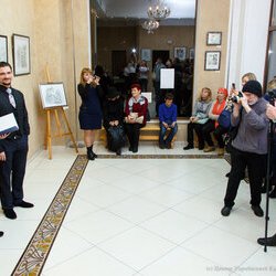 Відкриття виставки Михайла Заворотнього «Чорно-білі сни», 3 листопада 2017 р.