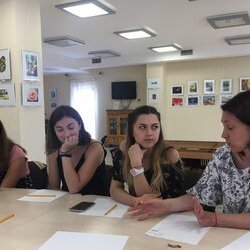 Фото з майстер-класу «Ведучий від А до Я»