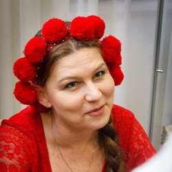 Лада Лузіна на відкритті VI Свята Новорічної Іграшки, 3.12.2016 р.