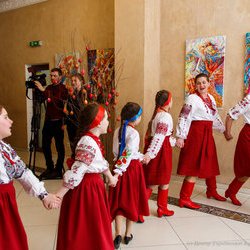 Відкриття виставки «Сонячний Великдень-2018», 17 березня 2018 р.