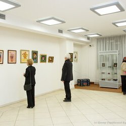 Відкриття виставки «Вишитий живопис Лідії Гончарук», 7 лютого 2018 р.