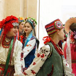 Відкриття виставки «Сонячний Великдень-2017», 8 квітня 2017 року