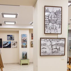 Виставка «Кольорове коло», 16.01 - 02.02.2019 р.