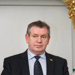 Амонд Муклебст на семінарі «Україна і світ», Музей гетьманства, 7 вересня 2017 р.