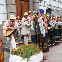 Відкриття виставки «Мистецтво одного села», Національний музей літератури, 8 вересня 2017 р. 