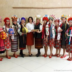 Відкриття виставки «Сонячний Великдень-2017», 8 квітня 2017 року