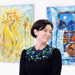 Світлана Долеско на відкритті виставки «Свято Врожаю-2016», 3 листопада 2016 р.