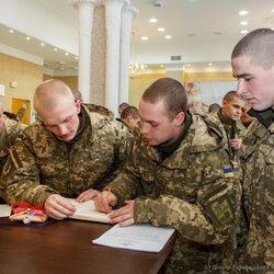 Екскурсія та майстер-клас для солдатів строкової служби Військової частини А2424, 4.12.2016 р.