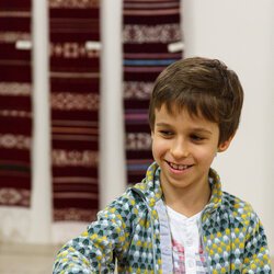 Фото з майстер-класу із виготовлення листівки з природних матеріалів, Анастасія Горобець