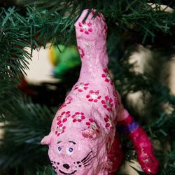 Майстер: Тетяна Петенко. VI Свято Новорічної Іграшки, 3 - 30.12.2016 р.