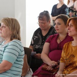 Фото з лекції «Жіноче здоров'я та онкопрофілактика», Людмила Шупенюк