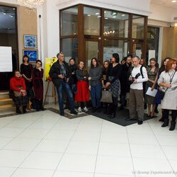 Відкриття виставки «Ukrainian art is the Best», 1.11.2016 р.