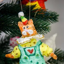 Майстер: Тетяна Петенко. VI Свято Новорічної Іграшки, 3 - 30.12.2016 р.