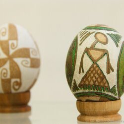 Майстер: Олена Євдокимова. Виставка «Сонячний Великдень-2017», 8.04 – 6.05.2017 р.