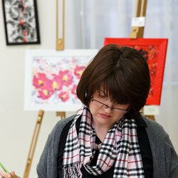 Фото з майстер-класу «Кольорові мазочки, лінії і крапочки. Що з цим робити?», Олег Крець