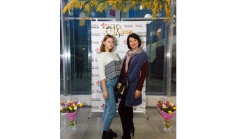 Світлана і Марта Долеско на проекті «Fashion скарбниця Чернігова — 2017», 4.03.2017 р.