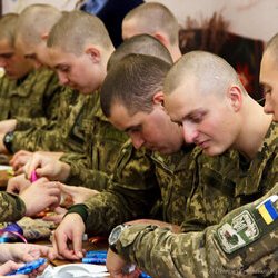 Екскурсія та майстер-клас для солдатів строкової служби Військової частини А2424, 4.12.2016 р.