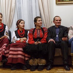 Виставка ікон О.Охапкіна «Від криниці родоводу» в Музеї Гетьманства, 10 січня 2019 р.