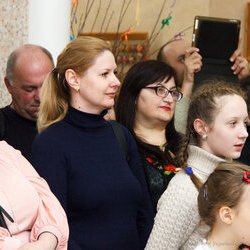 Відкриття виставки «Сонячний Великдень-2017», 8 квітня 2017 року