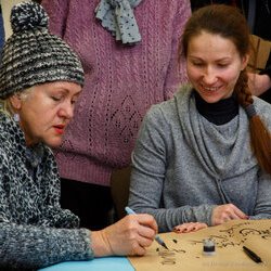 Відкриття виставки «Філософія каліграфії», 12 січня 2018 р.