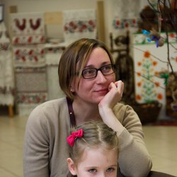 Фото з майстер-класу зі створення новорічної іграшки-янгола, що здійснює бажання, Наталія Тонкаль