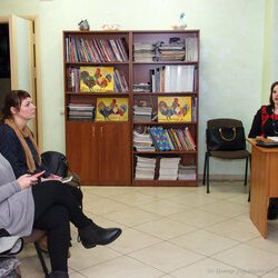 Лекція з історії бісероплетіння, Оксана Парфус