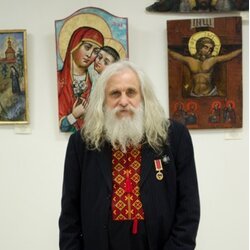 Лев Скоп під час відкриття «Сонячного Великодня-2015», 7 квітня 2015 р.